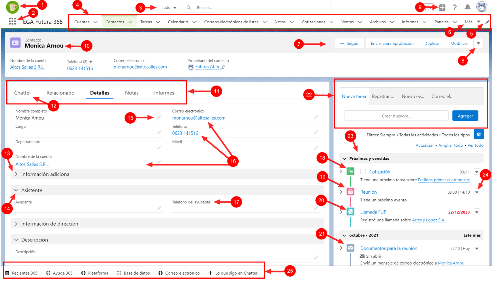 🎓 Tutorial » Navegación básica en la Interfaz de usuario de EGA Futura